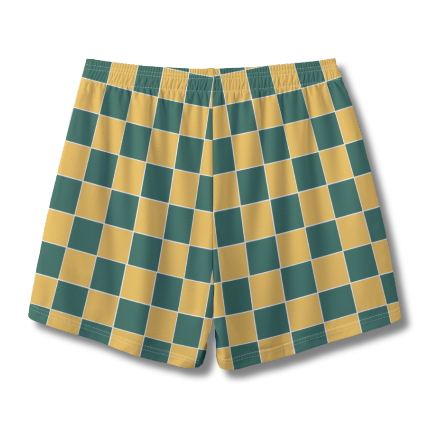 Youth Sturbridge Softball Shorts - Checkered Edition