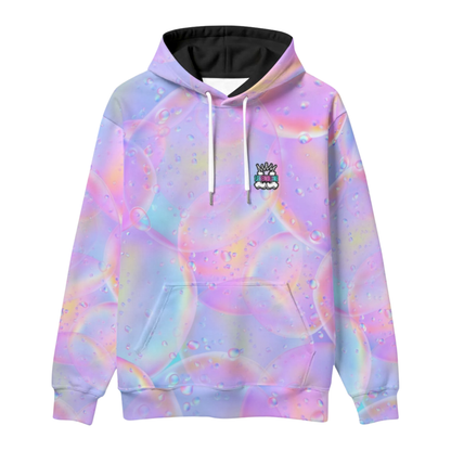 Unisex Baseball Softball Hoodie, Doubles and Bubbles