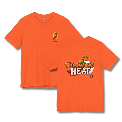 Youth "Throwing Heat" Baseball Tee