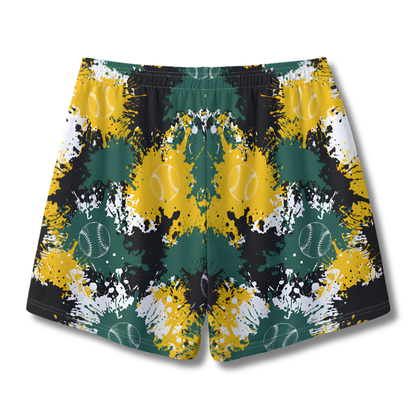 Youth Sturbridge Softball Shorts - Paint Splatter Edition 1