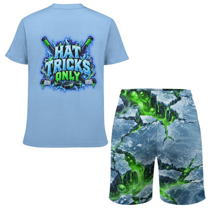 Boys Hockey Mesh Shorts and T-Shirt Set