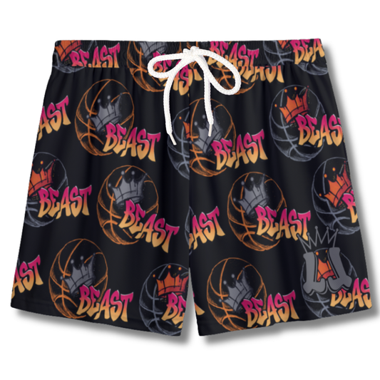 Youth Beast-Mode Basketball Mesh Shorts