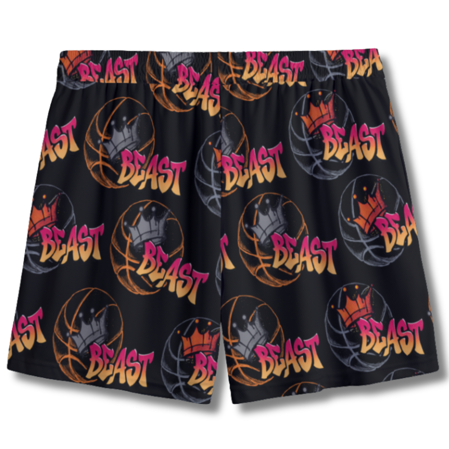 Youth Beast-Mode Basketball Mesh Shorts