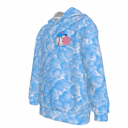 Youth Baseball Bubblegum Vibes Hoodie
