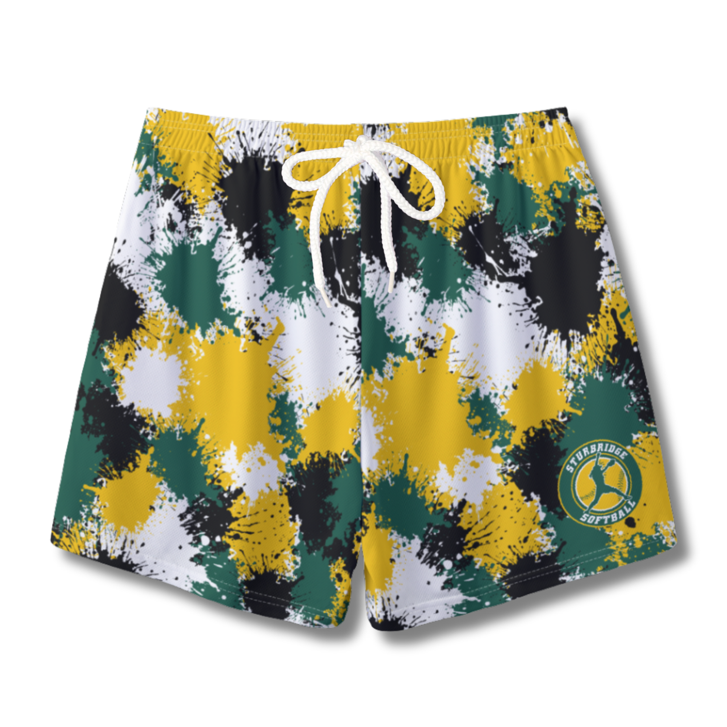 Youth Sturbridge Softball Shorts - Paint Splatter Edition 2