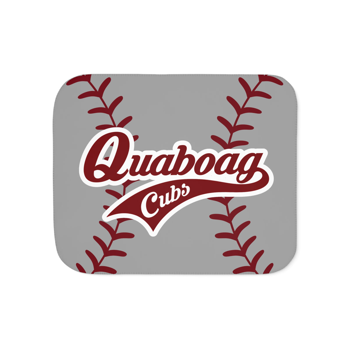 Quaboag Baseball Cubs Sherpa Blanket