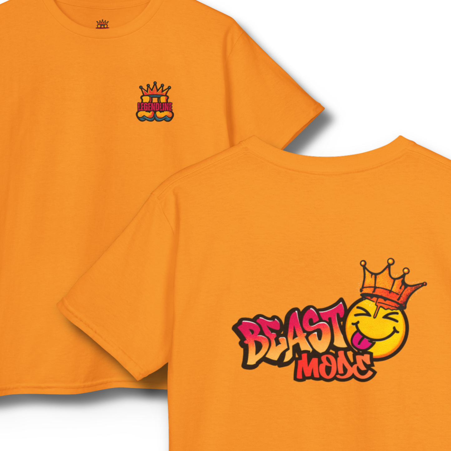 Youth Unisex Beast Mode Sports T-Shirt, Funny Graffiti Design