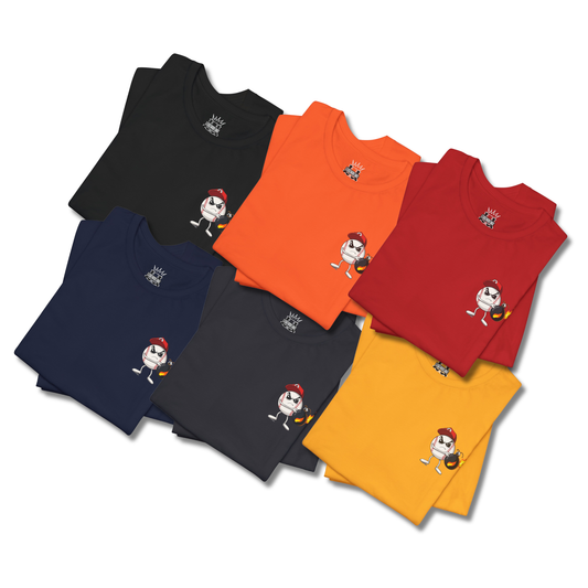 Adult "Dropping Bombs" Baseball Humor Tee