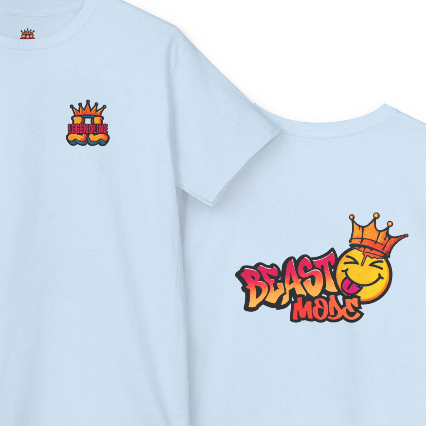Youth Unisex Beast Mode Sports T-Shirt, Funny Graffiti Design
