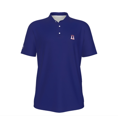 Youth UV Protection Patriotic Golf Polo Shirt