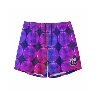 Adult and Teen Unisex Baseball Mesh Shorts