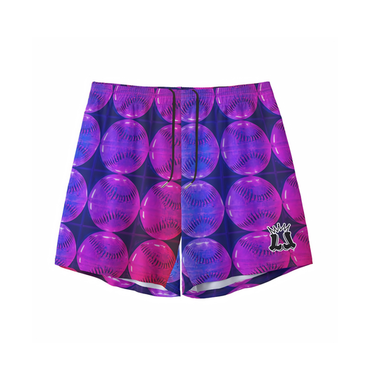 Adult and Teen Unisex Baseball Mesh Shorts
