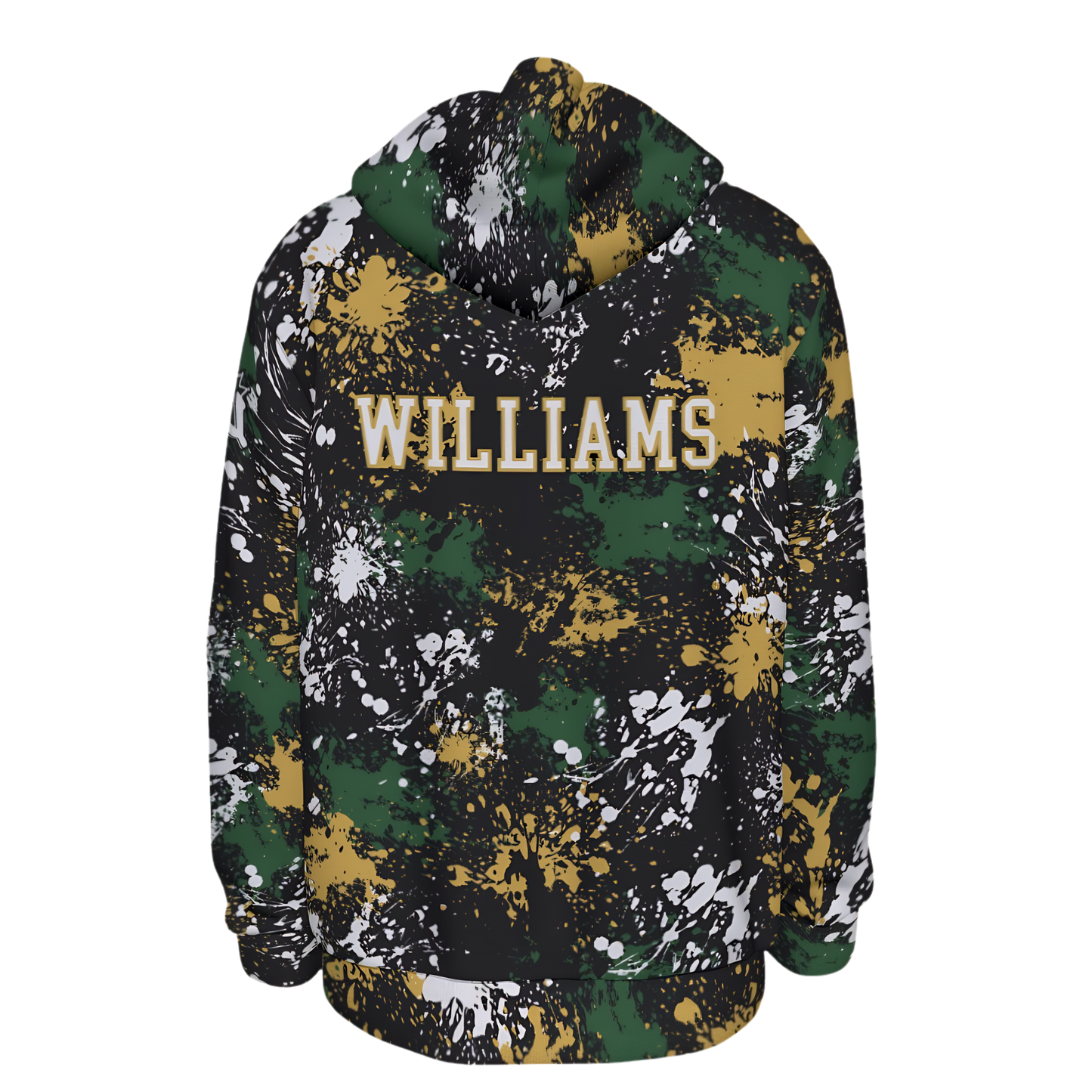 Adult TRYLax Paint Spatter Jamboree 2026 Fleece Lined Hoodie (Personalized)