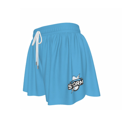 Women's Sturbridge Storm Blue Butterfly Shorts