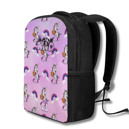 Personalized Unicron Backpack, Custom Girl Basketball Player Gift