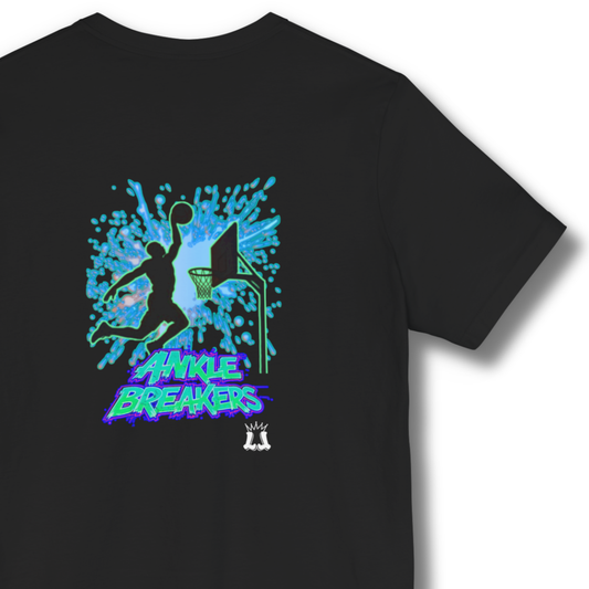 Adult Graphic Basketball T-Shirt: Ankle Breakers
