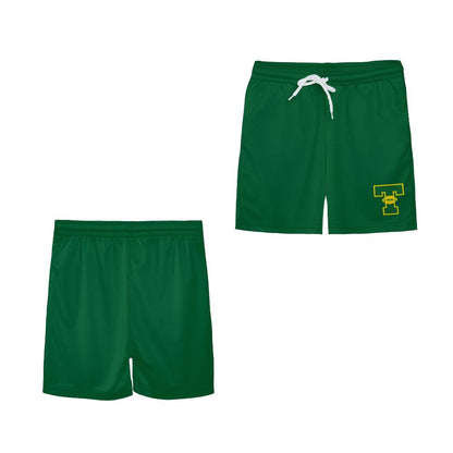 Youth Tantasqua Youth Football Mesh Shorts - Green Edition
