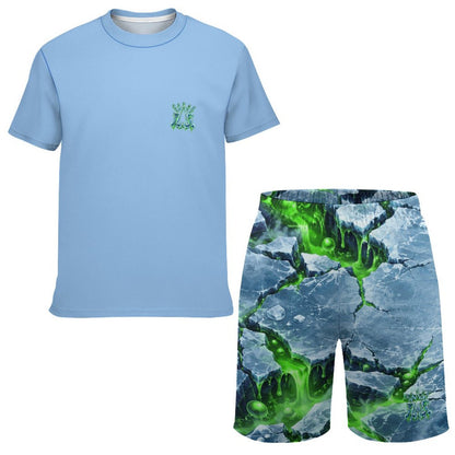 Boys Hockey Mesh Shorts and T-Shirt Set