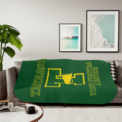 Warriors Cheer Sherpa Blanket