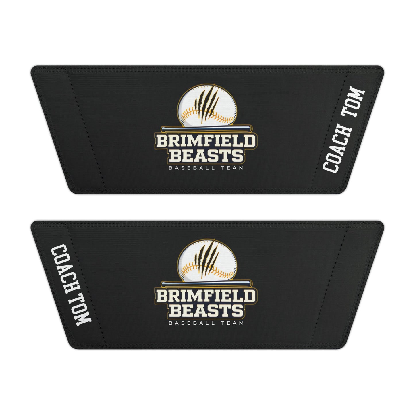 Men's Brimfield Beasts Baseball Deco Brand Slides - Personalized