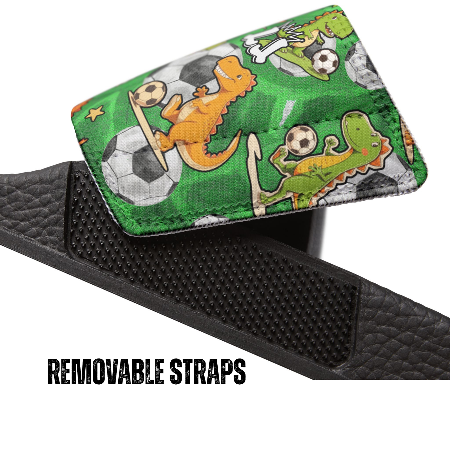 Personalized Youth Dinosaur Soccer Slides