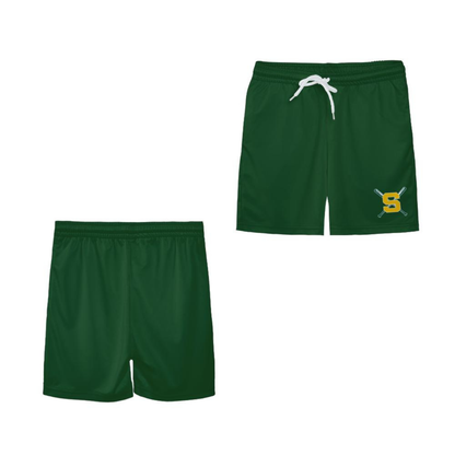 Youth Sturbridge Little League Baseball Shorts - Green Edition