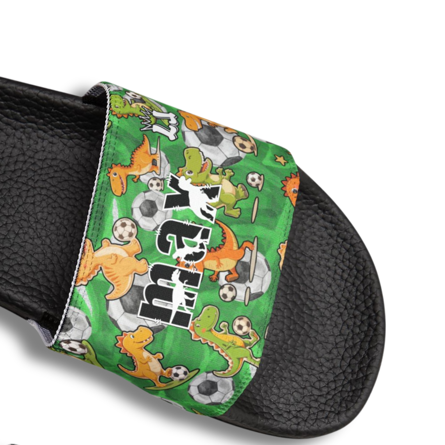 Personalized Youth Dinosaur Soccer Slides