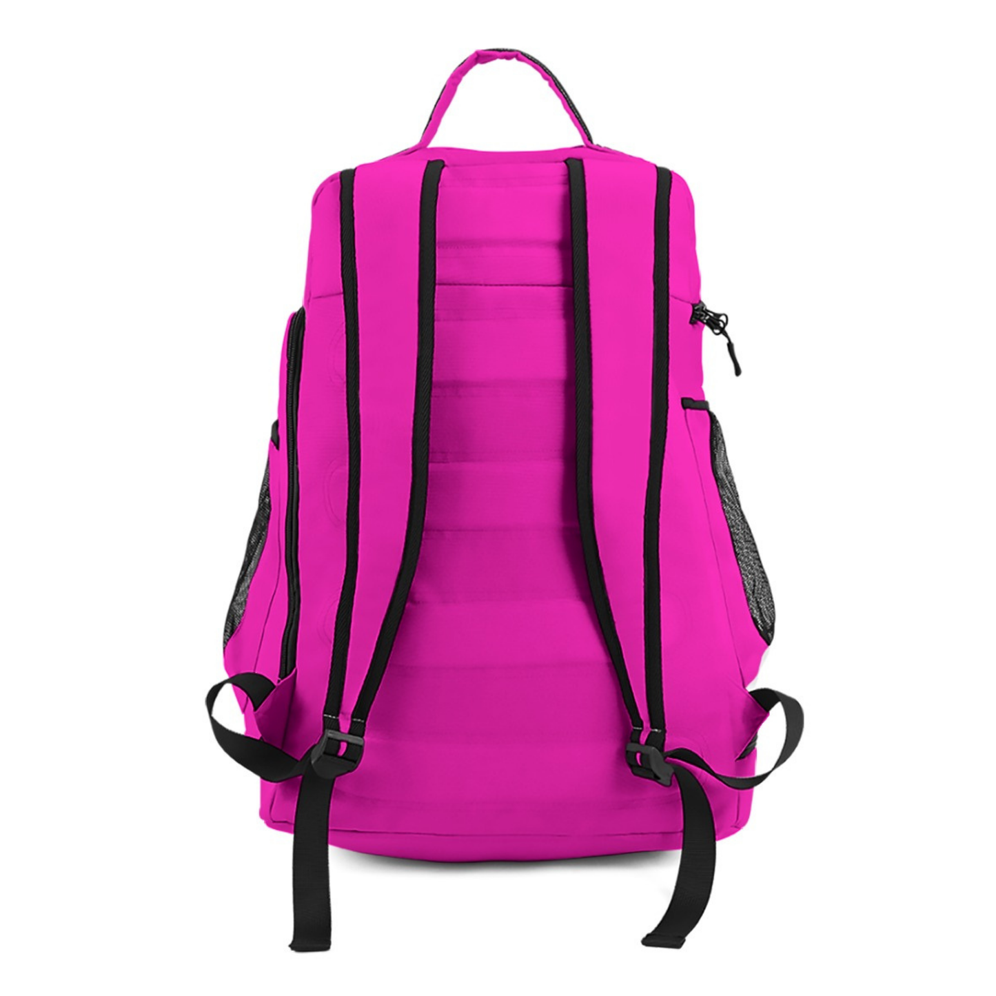 Personalized Soccer Sports Bag, Bright Pink