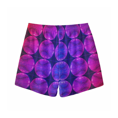 Adult and Teen Unisex Baseball Mesh Shorts