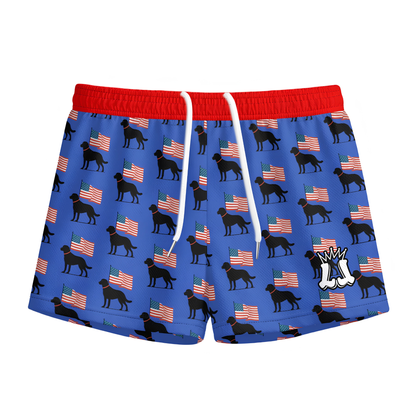 Youth America Black Lab Mesh Shorts Sportswear
