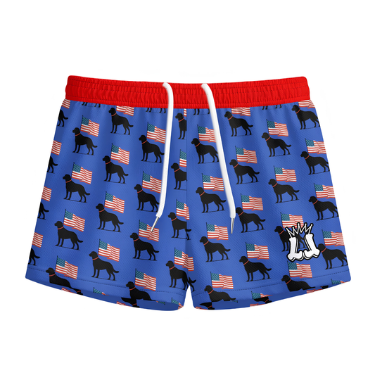 Youth America Black Lab Mesh Shorts Sportswear