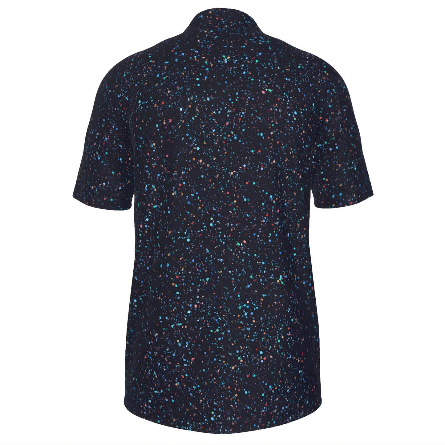 Starry Night, All-Over Print Men's UV Protection POLO Shirt