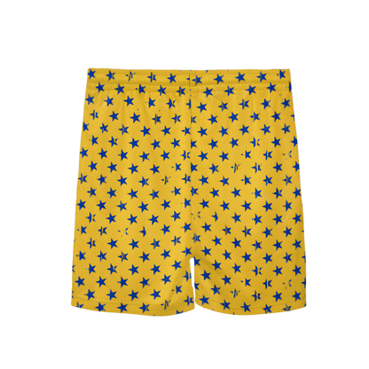 Youth Brimfield Beasts Baseball Flag Shorts - Gold Edition