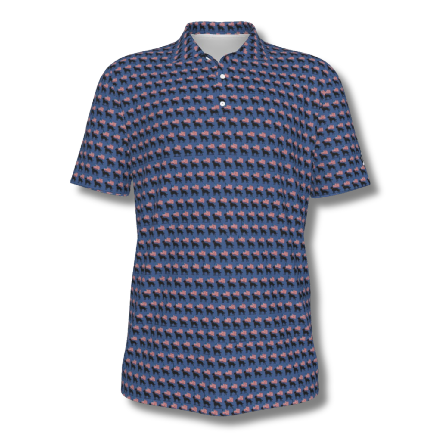 Men's Classic Polo Shirt, Black Lab, UV Protection
