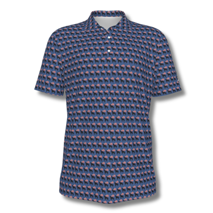 Men's Classic Polo Shirt, Black Lab, UV Protection