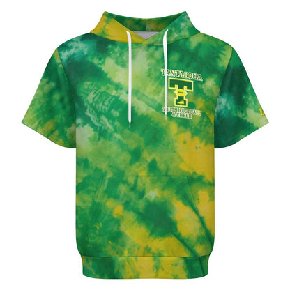 Personalized TYFC Adult/Teen Tie Dye Short Sleeve Hoodie