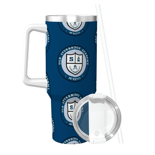 OSA Travel Coffee Mug with Handle and Straw (40oz)