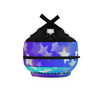 Personalized Dance Gradient Backpack — Custom Name Kids School Bag