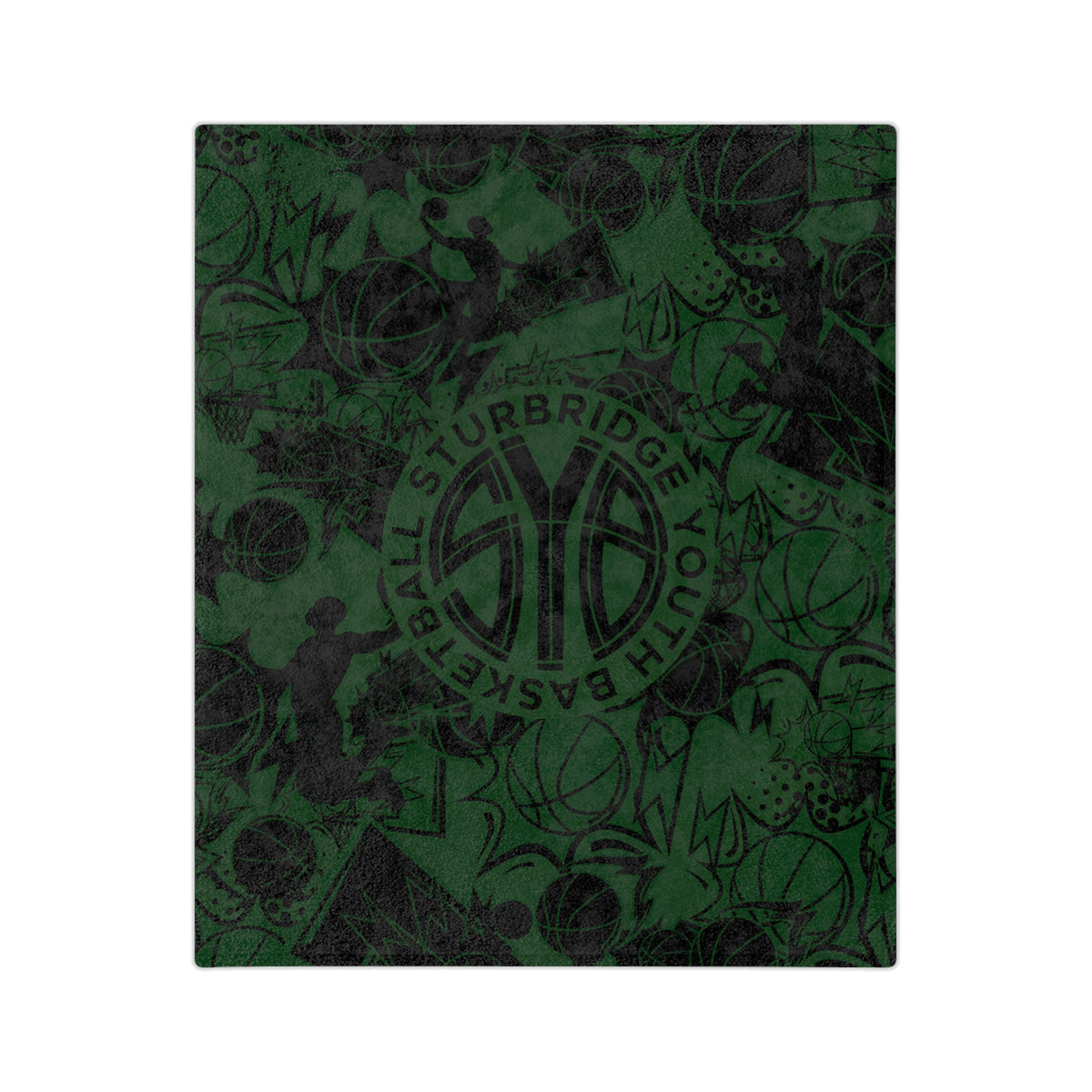 Sturbridge Youth Basketball Super Soft Blanket - Design 2