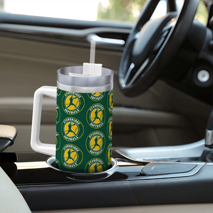 SGSL Travel Coffee Mug with Handle and Straw (40oz)