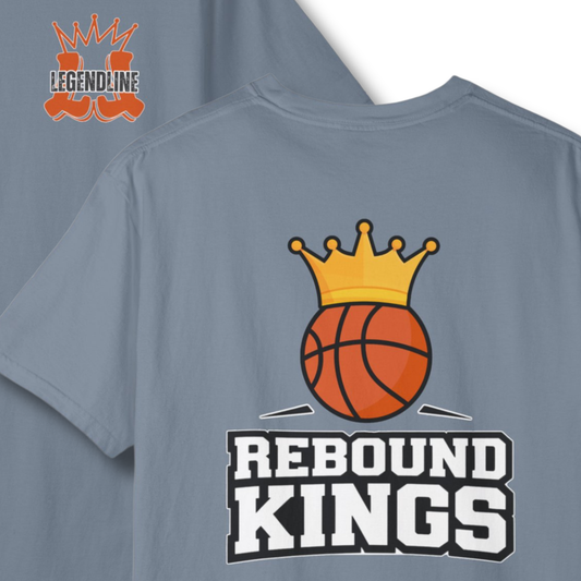 Adult "Rebound Kings" Unisex Basketball T-shirt