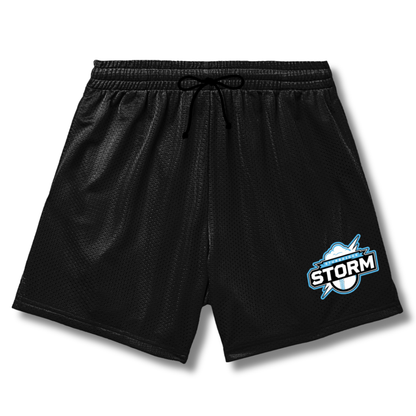 Adult Storm Mesh Shorts - Black Edition (with inner liner)