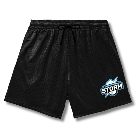 Adult Storm Mesh Shorts - Black Edition (with inner liner)