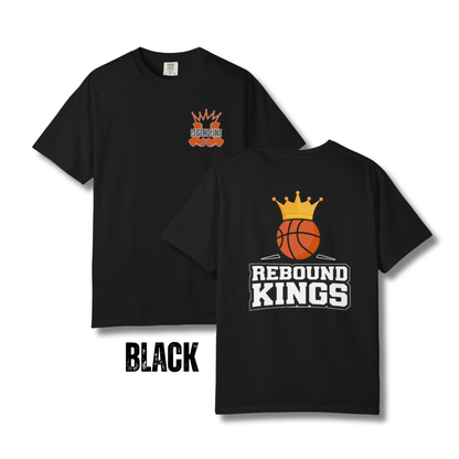 Adult "Rebound Kings" Unisex Basketball T-shirt
