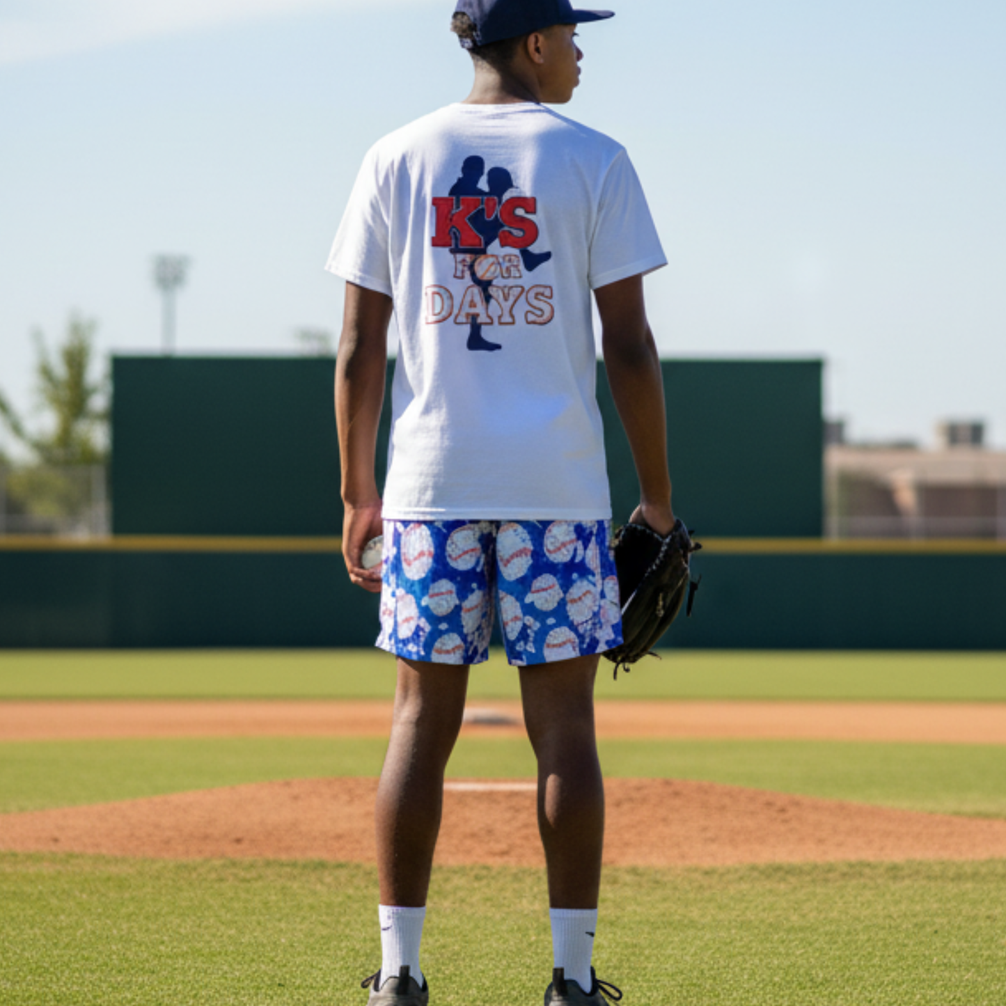 All-Over Print Adult Baseball Shorts