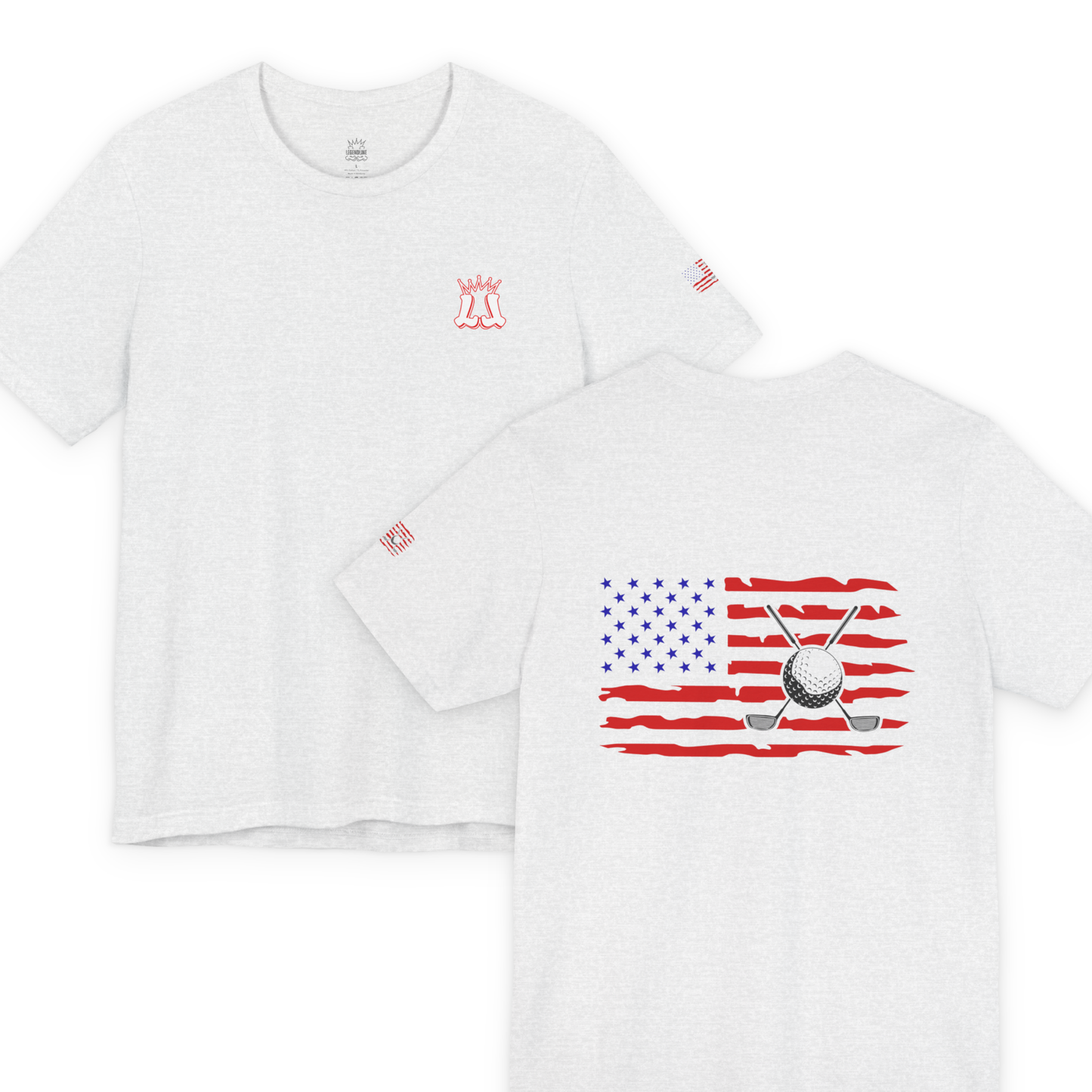 Adult Patriotic Golf T-Shirt