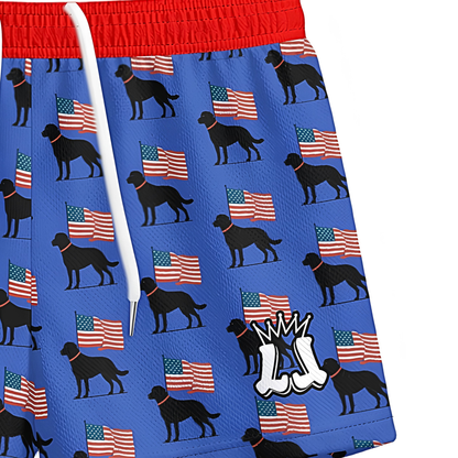 Youth America Black Lab Mesh Shorts Sportswear