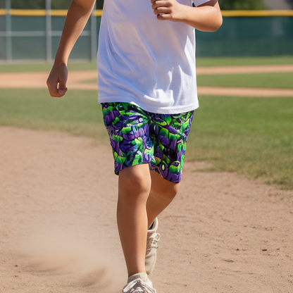 Adult Baseball GOAT Graffiti Mesh Shorts
