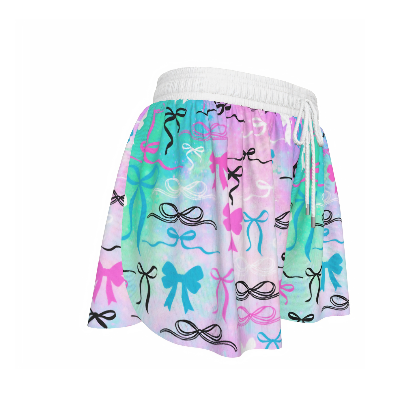 Women's Coquette Design Cheer Butterfly Shorts