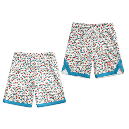 Toddler Sports Shorts, Patriotic Kids Mesh Shorts